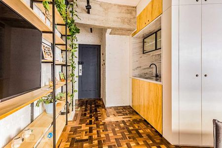 Studio à venda com 30m², 1 quarto e sem vagaSala/Cozinha