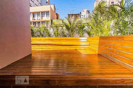 Studio à venda com 30m², 1 quarto e sem vagaTerraço