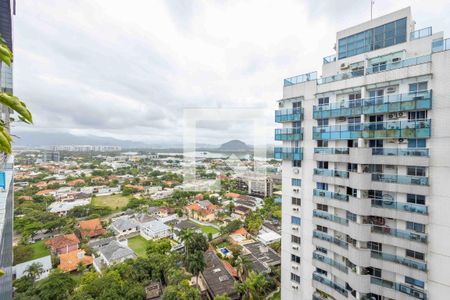 Vista da Varanda  de apartamento para alugar com 2 quartos, 77m² em Barra da Tijuca, Rio de Janeiro