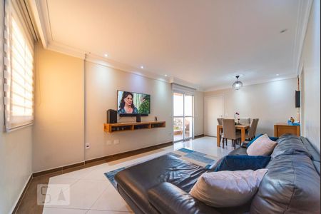 Sala de apartamento para alugar com 3 quartos, 96m² em Campestre, Santo André