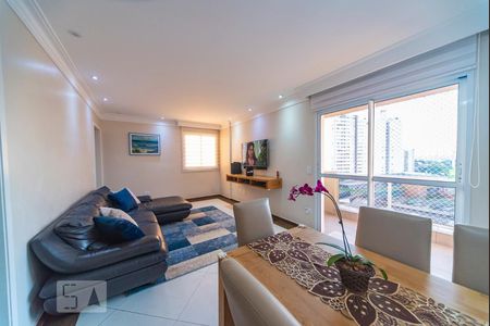 Sala de apartamento para alugar com 3 quartos, 96m² em Campestre, Santo André