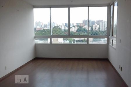 Sala de apartamento para alugar com 3 quartos, 128m² em Paraíso do Morumbi, São Paulo
