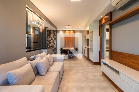 Sala de apartamento para alugar com 2 quartos, 70m² em Empresarial 18 do Forte, Barueri