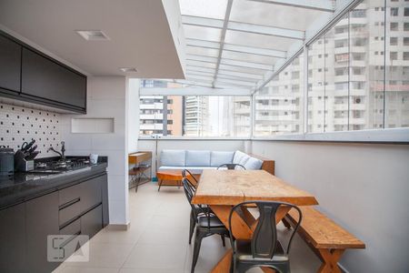 Apartamento para alugar com 160m², 3 quartos e 2 vagasVaranda gourmet