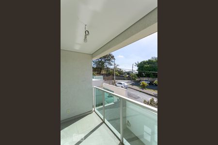 Varanda da Sala de apartamento à venda com 4 quartos, 200m² em Palmares, Belo Horizonte