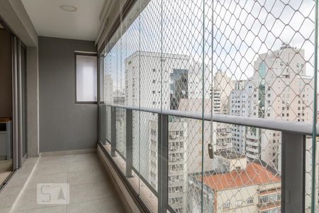 Apartamento para alugar com 48m², 1 quarto e 1 vagaVaranda