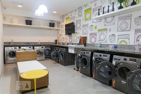 Studio para alugar com 40m², 1 quarto e sem vagaLavanderia