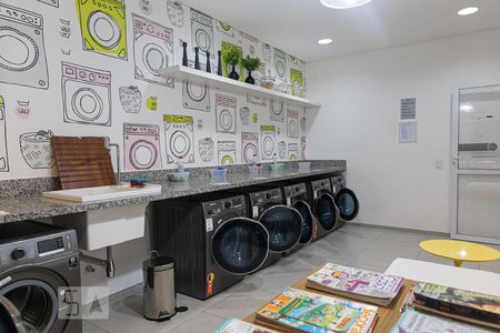 Studio para alugar com 40m², 1 quarto e sem vagaLavanderia