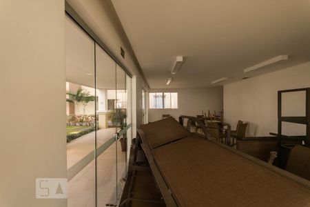 Área comum - Salão de festas de apartamento para alugar com 1 quarto, 49m² em Planalto, Belo Horizonte