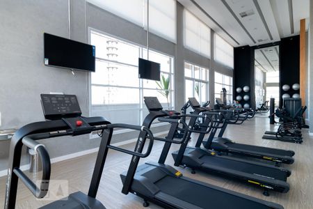 Apartamento para alugar com 46m², 1 quarto e sem vaga Apartamento para alugar com 46m², 1 quarto e sem vagaAcademia