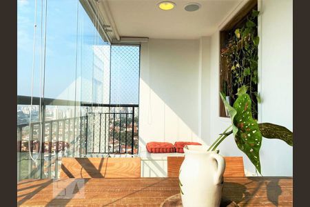 Varanda da Sala de apartamento à venda com 2 quartos, 71m² em Jardim da Glória, São Paulo