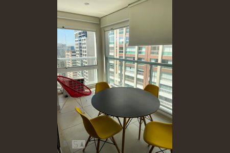 Studio para alugar com 35m², 1 quarto e 1 vagaVaranda