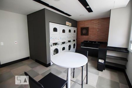 Studio para alugar com 35m², 1 quarto e 1 vagaLavanderia