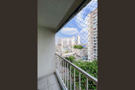 Varanda da Sala de apartamento para alugar com 3 quartos, 62m² em Brás, São Paulo