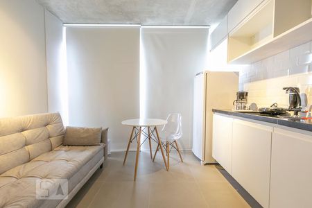 Sala de apartamento para alugar com 1 quarto, 30m² em Bom Retiro, São Paulo