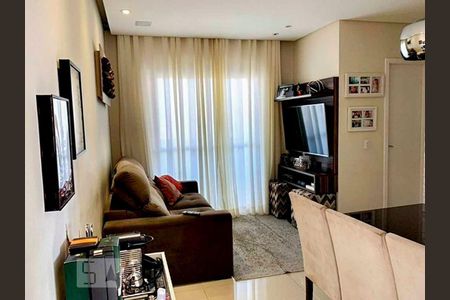 Sala de Estar de apartamento para alugar com 2 quartos, 56m² em Jardim Olavo Bilac, São Bernardo do Campo