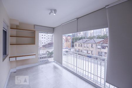 Varanda Sala de apartamento à venda com 2 quartos, 81m² em Barra Funda, São Paulo