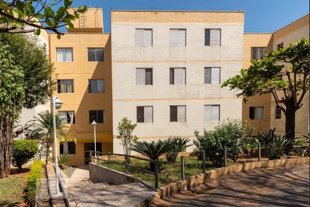 Apartamento à venda com 64m², 2 quartos e 1 vagaFachada do bloco