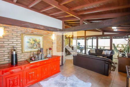 Casa 1 - Sala de Estar e Sala de Jantar de casa à venda com 5 quartos, 650m² em Jardim Atlântico, Belo Horizonte