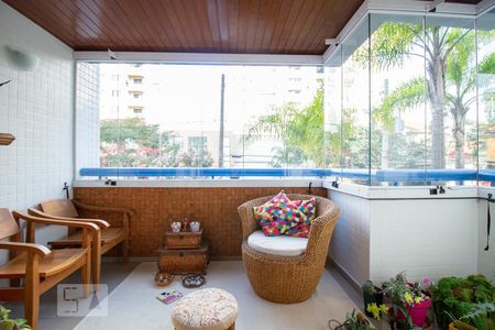 Varanda de apartamento para alugar com 3 quartos, 130m² em Perdizes, São Paulo