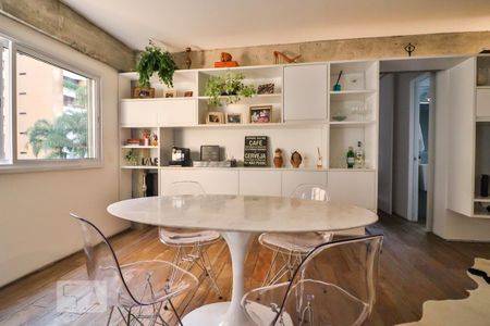 Sala de apartamento para alugar com 1 quarto, 87m² em Vila Madalena, São Paulo