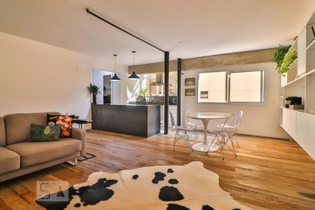 Sala de apartamento para alugar com 1 quarto, 87m² em Vila Madalena, São Paulo