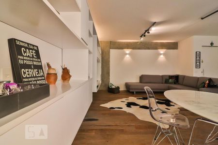 Sala de apartamento para alugar com 1 quarto, 87m² em Vila Madalena, São Paulo