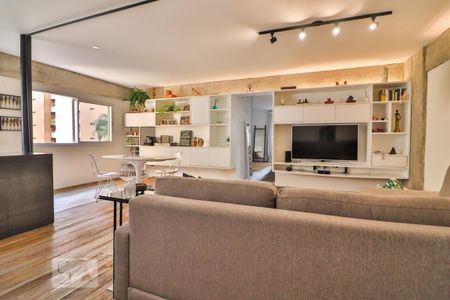 Sala de apartamento para alugar com 1 quarto, 87m² em Vila Madalena, São Paulo