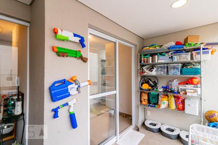 Varanda/Área de Serviço de apartamento à venda com 2 quartos, 55m² em Vila Clementino, São Paulo