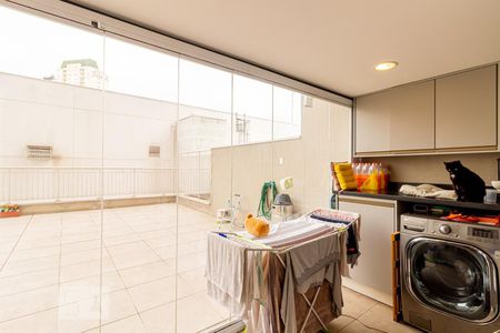 Varanda/Área de Serviço de apartamento à venda com 2 quartos, 55m² em Vila Clementino, São Paulo