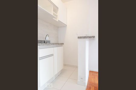 Studio à venda com 33m², 1 quarto e sem vagaCozinha