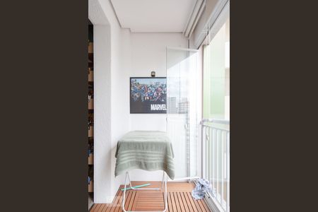 Studio para alugar com 28m², 1 quarto e sem vagaVaranda