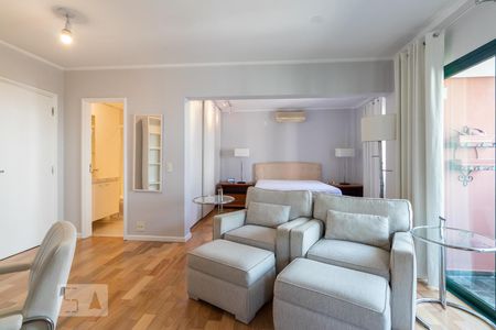 Studio para alugar com 45m², 1 quarto e 1 vaga Studio para alugar com 45m², 1 quarto e 1 vagaSala