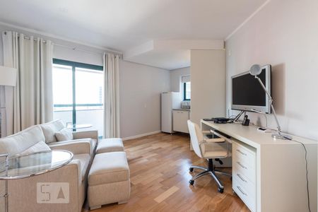 Studio para alugar com 45m², 1 quarto e 1 vaga Studio para alugar com 45m², 1 quarto e 1 vagaSala
