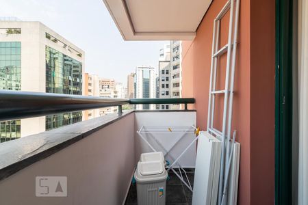 Studio para alugar com 45m², 1 quarto e 1 vaga Studio para alugar com 45m², 1 quarto e 1 vagaVaranda