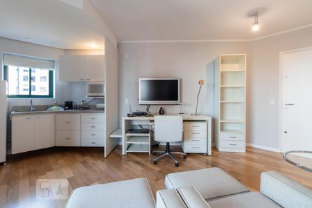 Studio para alugar com 45m², 1 quarto e 1 vaga Studio para alugar com 45m², 1 quarto e 1 vagaSala