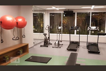 Apartamento para alugar com 38m², 1 quarto e 1 vaga Apartamento para alugar com 38m², 1 quarto e 1 vagaÁrea comum - Academia