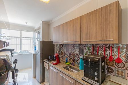 Cozinha de apartamento à venda com 1 quarto, 39m² em Vila Industrial, Campinas