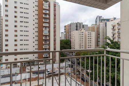 Varanda de apartamento à venda com 1 quarto, 38m² em Vila Olímpia, São Paulo