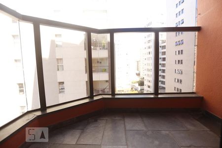 Varanda de apartamento à venda com 1 quarto, 60m² em Santa Cecília, São Paulo
