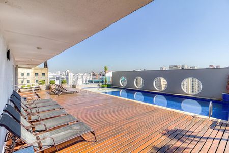 Studio para alugar com 46m², 1 quarto e 1 vagaPiscina