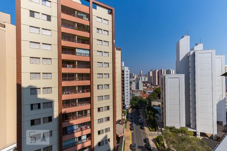 Vista da sacada de apartamento à venda com 1 quarto, 54m² em Botafogo, Campinas