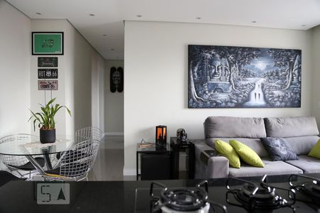 Sala de apartamento para alugar com 2 quartos, 68m² em Jardim Bom Tempo, Taboão da Serra