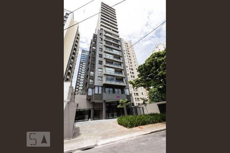 Studio para alugar com 26m², 1 quarto e 1 vagaFachada