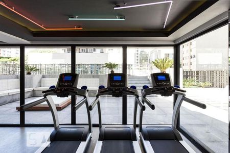 Studio para alugar com 26m², 1 quarto e 1 vagaÁrea comum - Academia