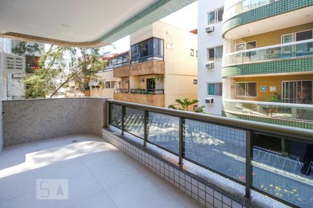 Varanda de apartamento para alugar com 3 quartos, 82m² em Recreio dos Bandeirantes, Rio de Janeiro