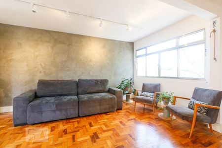 Sala de apartamento à venda com 1 quarto, 71m² em Alto de Pinheiros, São Paulo