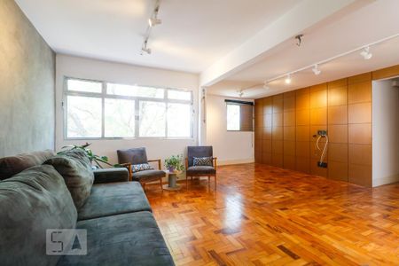 Sala de apartamento à venda com 1 quarto, 71m² em Alto de Pinheiros, São Paulo
