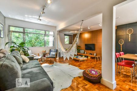 Sala de apartamento à venda com 1 quarto, 71m² em Alto de Pinheiros, São Paulo