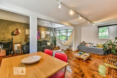 Sala de apartamento à venda com 1 quarto, 71m² em Alto de Pinheiros, São Paulo